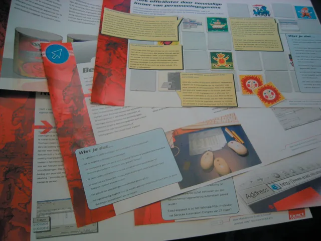 Placemats voor de kantine.